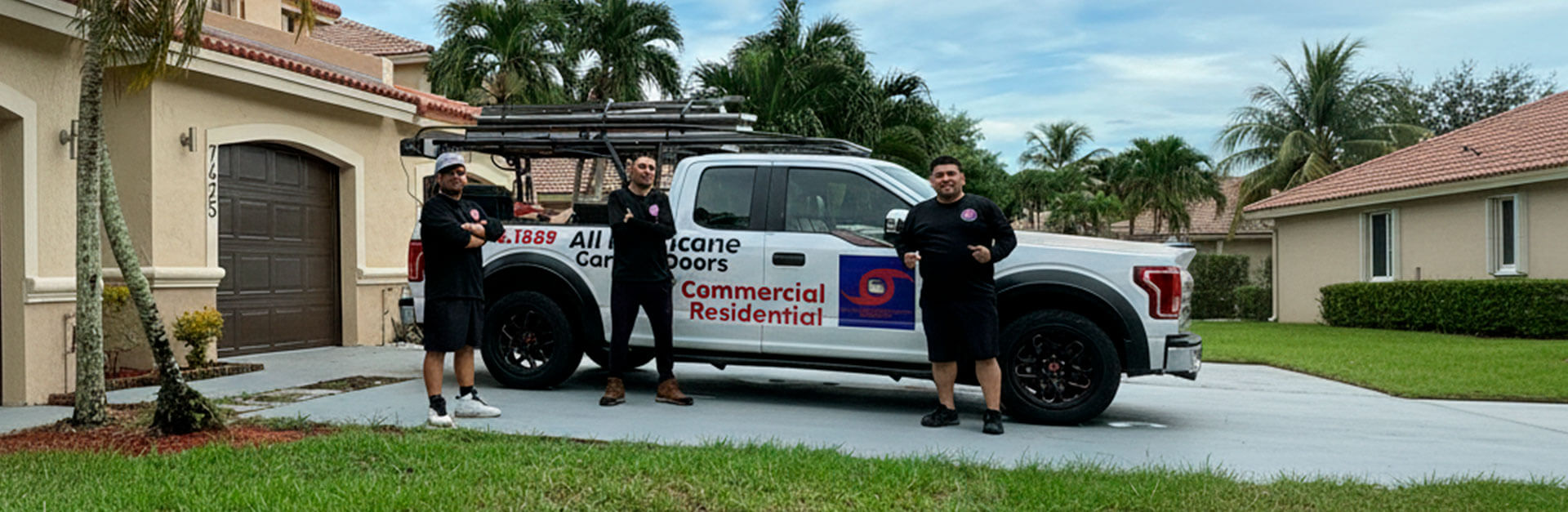About Us, we specialize in the repair and installation of commercial and residential garage doors in FL