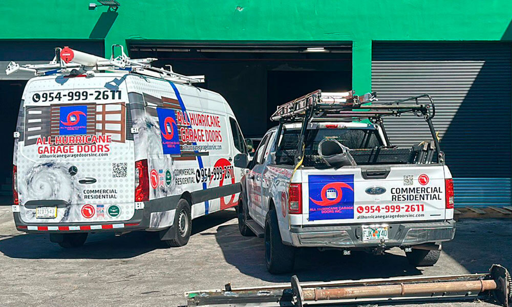 Repair and installation of commercial and residential garage doors in Florida, FL