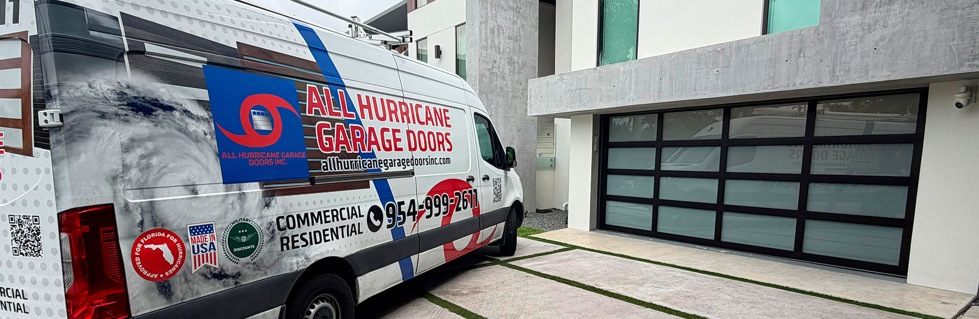 Installation, repair, and maintenance of Clopay Avante garage doors for residential and commercial use in Florida