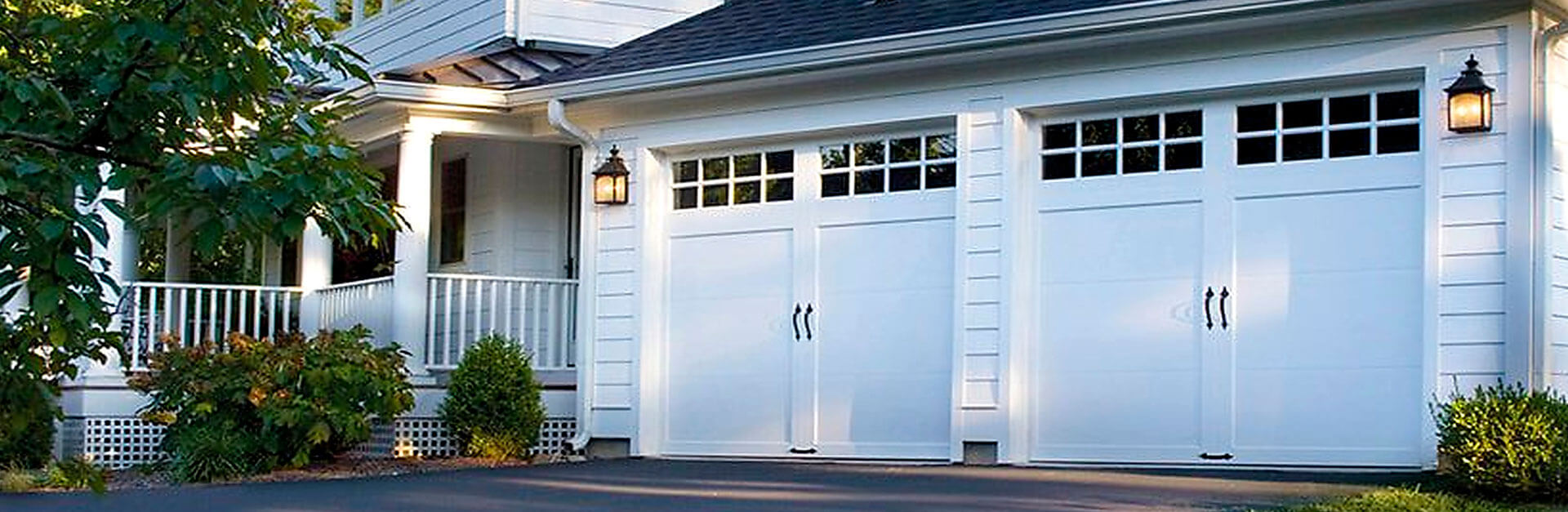 Clopay coachman steel garage door installation for residential use in Florida