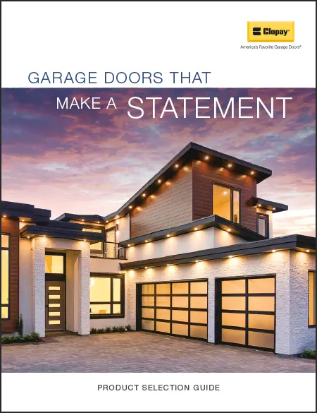 Clopay Canyon Ridge Carriage 5-Layer garage door, products Available Through Independent Dealers