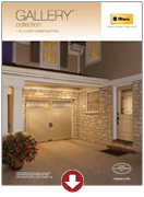 Clopay Gallery Steel Garage Door, gallery Collection Non-insulated 1 & 2 Layer