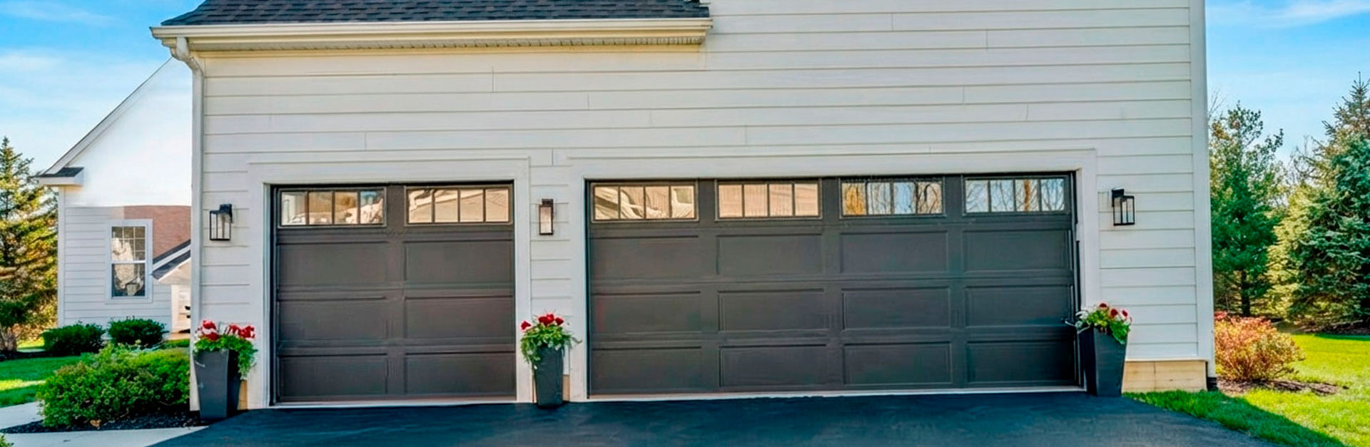 Clopay bridgeport steel garage door installation for residential use in florida