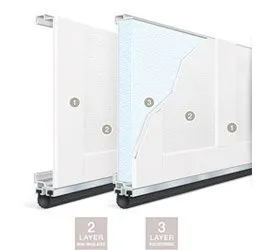 Clopay grand harbor garage door, construction